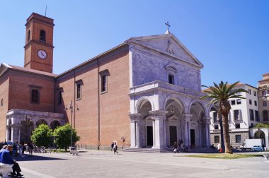 Cathedral of Livorno clipart