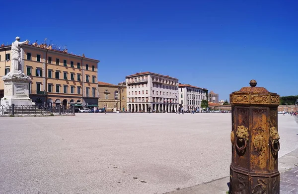 Plaza de la República, Livorno — Foto de Stock