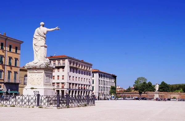Plaza de la República, Livorno — Foto de Stock