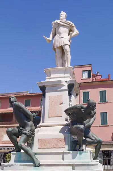 Monumento dei Quattro Mori — Foto Stock