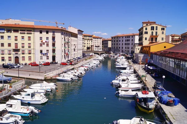 Little Venice in Livorno — Stock Photo, Image