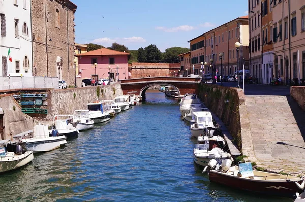 Pequeña Venecia en Livorno —  Fotos de Stock