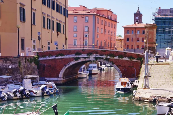 Pequeña Venecia en Livorno —  Fotos de Stock