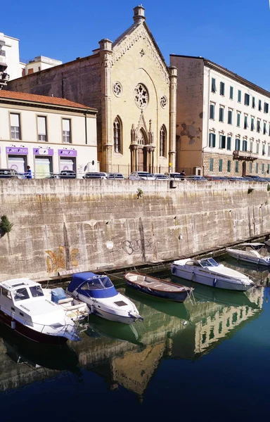 Tempio della congregazione germanica e olandese, Livorno — Foto Stock