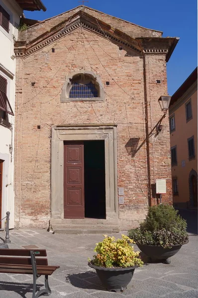 Oratorium van de heiligen Sebastiano en Rocco, San Miniato (PI) — Stockfoto