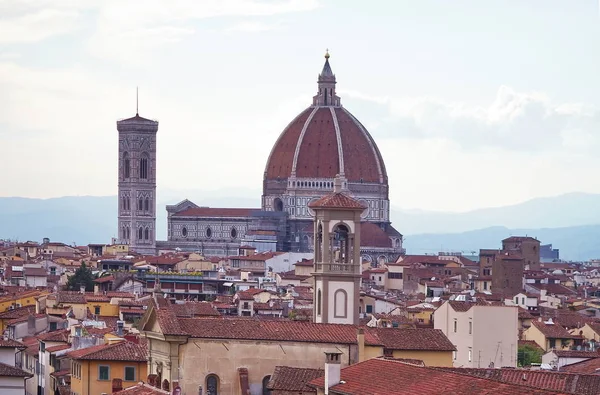 Uitzicht over Florence vanaf Zecca toren — Stockfoto