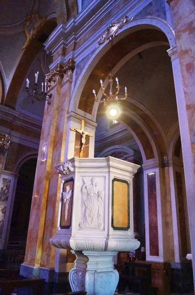 Montecatini Olaszország 2017 Augusztus Szent Péter Templom Belsejében — Stock Fotó
