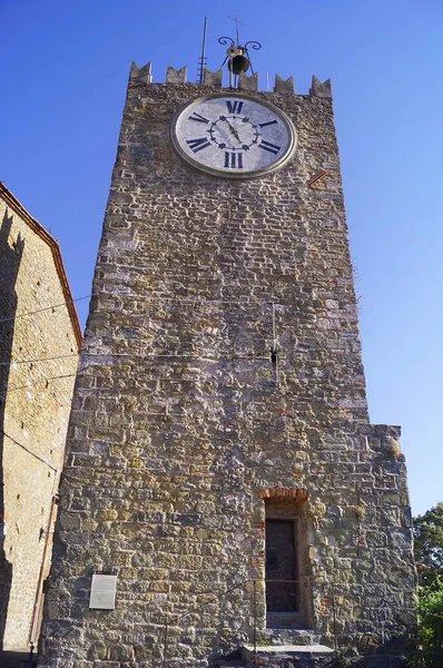 Башта Годинника Монтекатіні Тоскана Італія — стокове фото