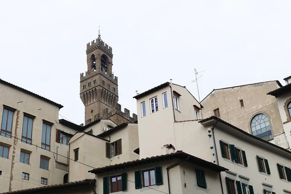 Arnolfo Tower Palazzo Vecchio Florence Italy — Stock Photo, Image