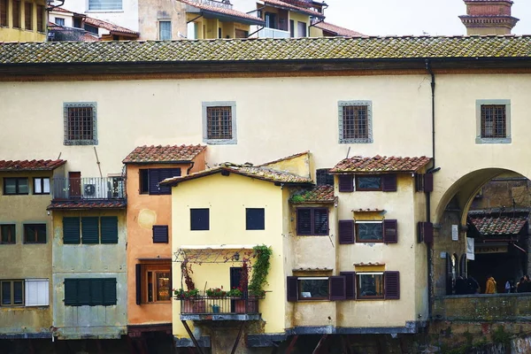 Detail des Ponte Vecchio, Florenz — Stockfoto