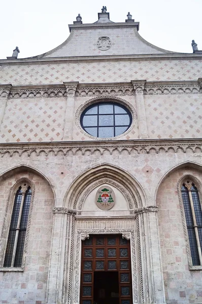 Façade Cathédrale Vicence Italie — Photo