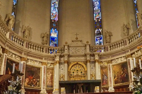 Vicenza Italia Diciembre 2017 Interior Catedral — Foto de Stock