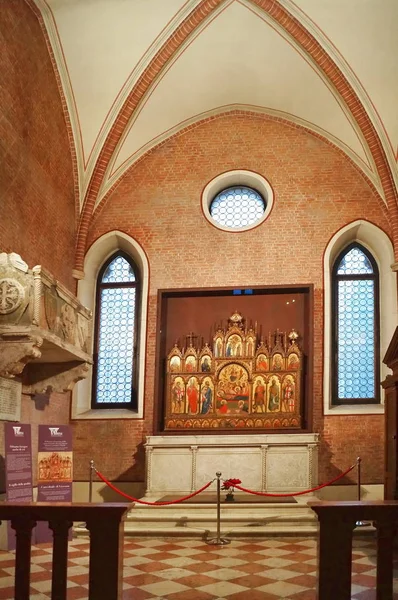 Vicenza Italia Dicembre 2017 Interno Della Cattedrale — Foto Stock