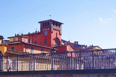 Saat Gate, Loro Ciuffenna, Toskana, İtalya