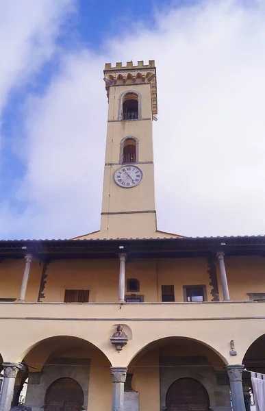 Pretorian Palác San Giovanni Valdarno Toskánsko Itálie — Stock fotografie