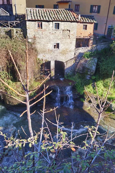 Ruisseau Ciuffenna Loro Ciuffenna Toscane Italie — Photo