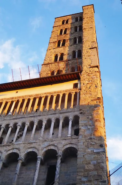 Santa Maria Della Pieve Arezzo Tuscany Italy — Stock Photo, Image