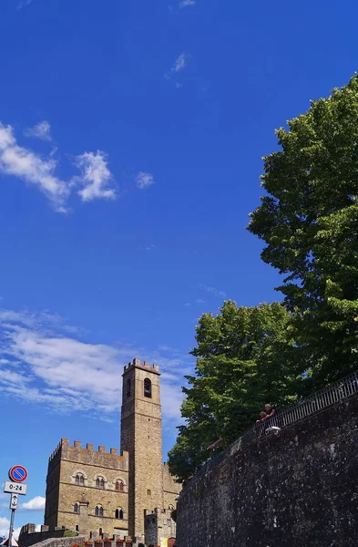 Castillo Conti Guidi Poppi Toscana Italia — Foto de Stock