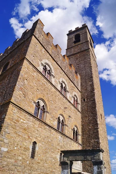 Conti Guidi Castle Poppi Tuscany Italy — Stock Photo, Image