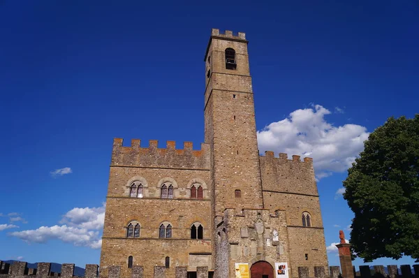 Castillo Conti Guidi Poppi Toscana Italia — Foto de Stock