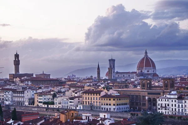 Vista Florencia Desde Las Rampas Poggi Florencia Italia —  Fotos de Stock