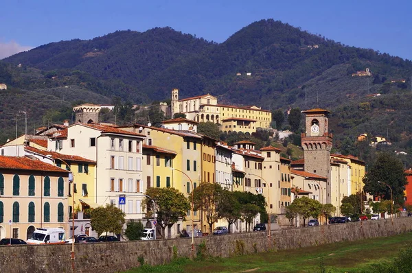 Udsigt Pescia Toscana Italien - Stock-foto