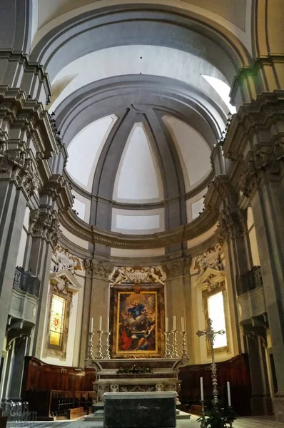 Interno Della Cattedrale Pescia Toscana Italia — Foto Stock