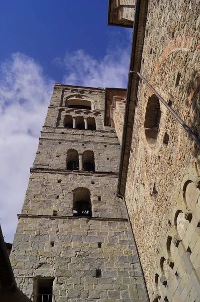 Καμπαναριό Του Καθεδρικού Ναού Της Πέσια Τοσκάνη Ιταλία — Φωτογραφία Αρχείου