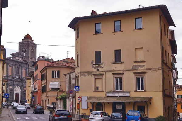 Типова Вулиця Пешіа Тоскана Італія — стокове фото