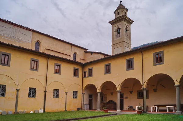 Claustro Corte Pescia Toscana Itália — Fotografia de Stock
