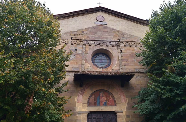 Fasad Sankt Franciskyrkan Pescia Toscana Italien — Stockfoto