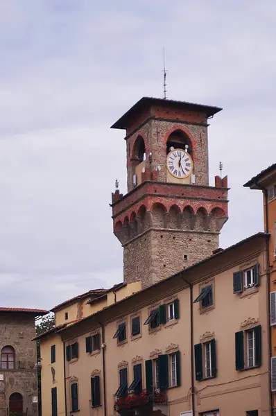 Torre Del Reloj Pescia Toscana Italia — Foto de Stock