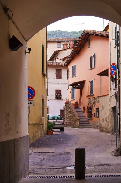 Типичная Аллея Pescia Tuscany Italy — стоковое фото