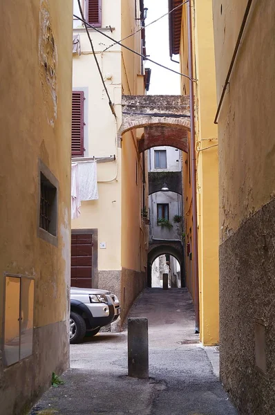 Typisch Steegje Pescia Toscane Italië — Stockfoto