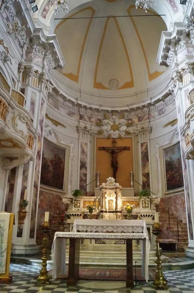 Interior Iglesia Del Complejo Conventual San Francesco Paola Pescia Toscana — Foto de Stock