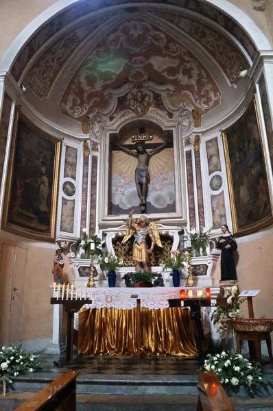 Interior Church San Michele Arcangelo Pescia Tuscany Italy — Stock Photo, Image