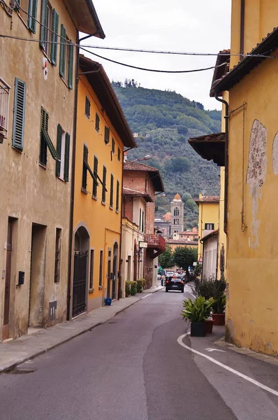 Типичная Улица Пессии Тоскана Италия — стоковое фото