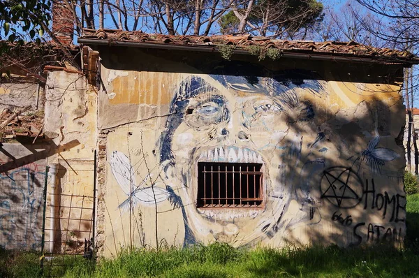 Edifice in the former mental hospital of San Salvi in Florence, Italy