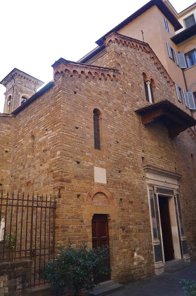 Kirche Der Heiligen Apostel Und Biagio Florenz Italien — Stockfoto