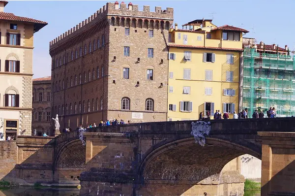 Pont Santa Trinita Florence Italie — Photo