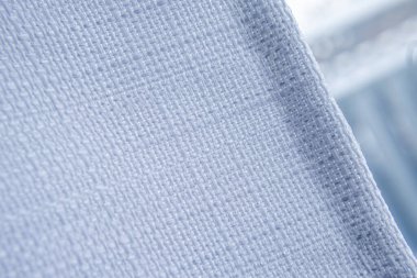 Perdenin Tekstil Kenarının Yakın Çekimi