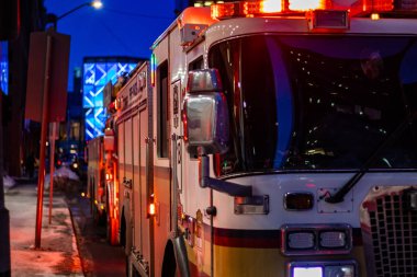 Ottawa İtfaiye Servisi İki Motorla Yanıt Verdi
