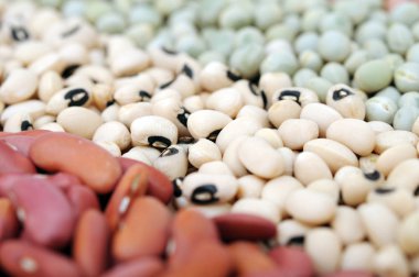 Orada yakın plan için kullanılan fasulye türleri