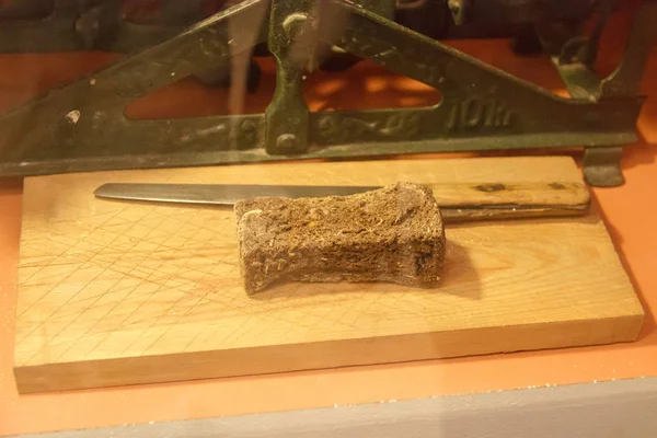 St. Petersburg, Rusya, Eylül, 16, 2016: Leningrad Savunma Müzesi (abluka) iç ve sergi.