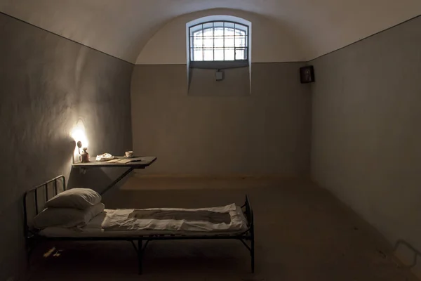 San Petersburgo Rusia Septiembre 2016 Interior Celda Prisión Prisión Del — Foto de Stock