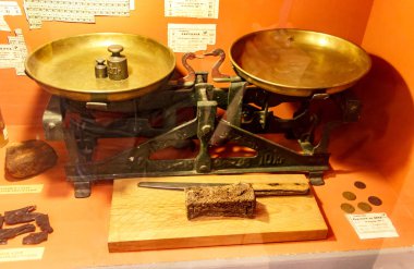 St. Petersburg, Rusya, Eylül, 16, 2016: Leningrad Savunma Müzesi (abluka) iç ve sergi.