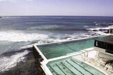 Buzdağı havuzu, Bondi plajı, Sydney, Avustralya