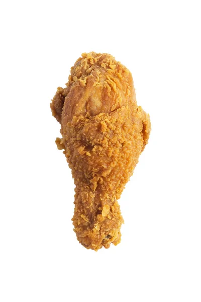 Croccante gamba di pollo fritto isolato su sfondo — Foto Stock
