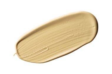 Arka plan üzerinde temel boya yapmak soyut şekli