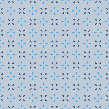 Geometrik dikişsiz desen. Gri arkaplandaki izole nesneler, soyut basit tasarım. Modern minimal tasarım. Grafik tasarımı, arkaplan, tekstil, baskı vs. için vektör illüstrasyonu mükemmel.